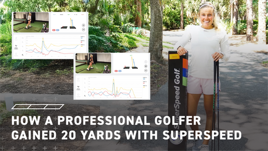 How Professional Player Anna Hedlund used the new SuperSpeed App Protocols to gain over 20 yards of distance