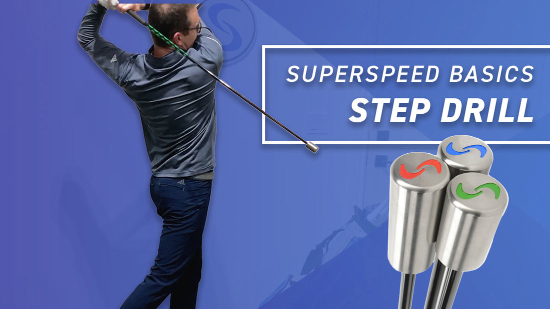 Swing Speed Training Basics - The Step Drill