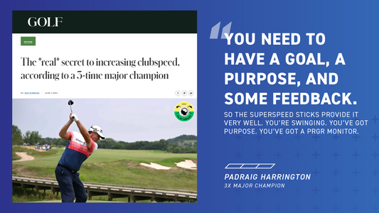 The Real Secret to Increasing Club Speed According to a 3-Time Major Champion