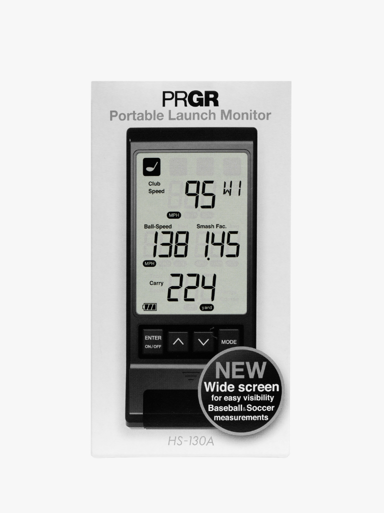 *New* PRGR Black Portable Launch Monitor (Wholesale)