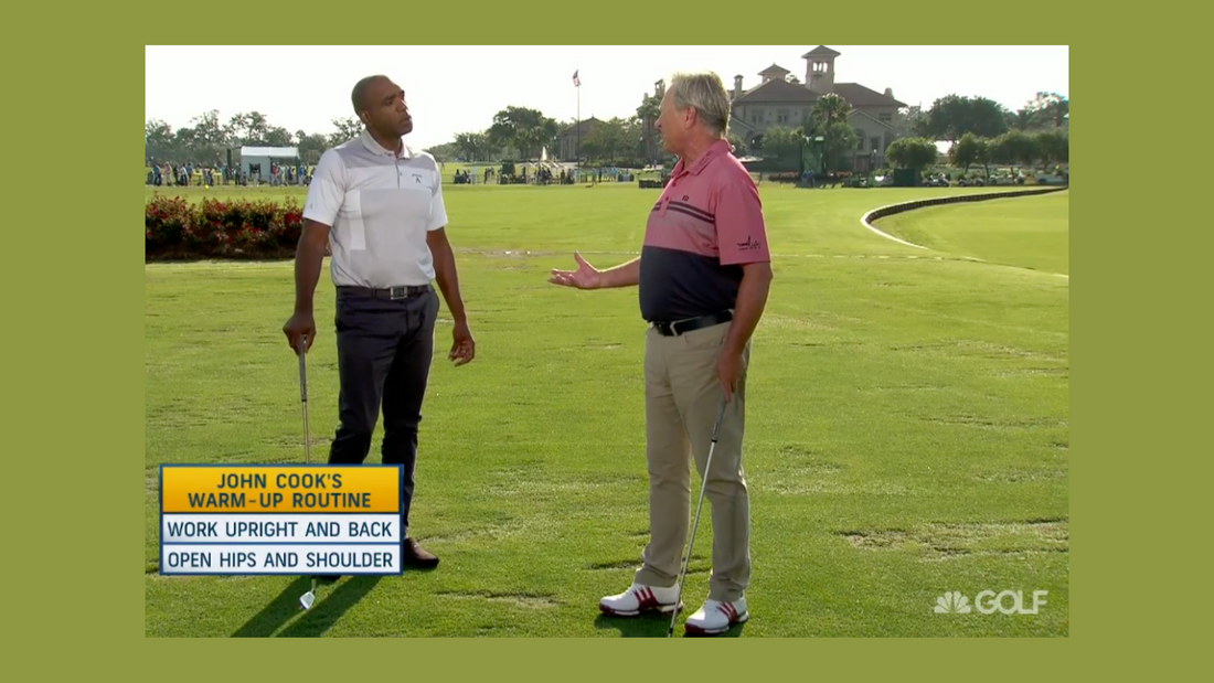 John Cooke on Golf Channel's Fitness Friday