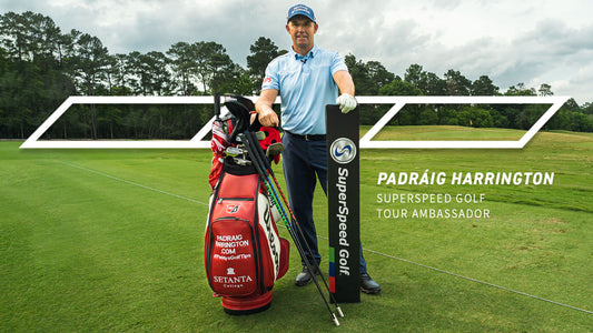 Padraig Harrington joins SuperSpeed Golf as Brand Ambassador