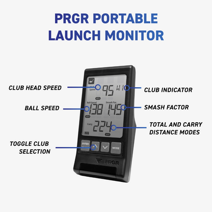 PRGR Portable Launch Monitor (HS130A)