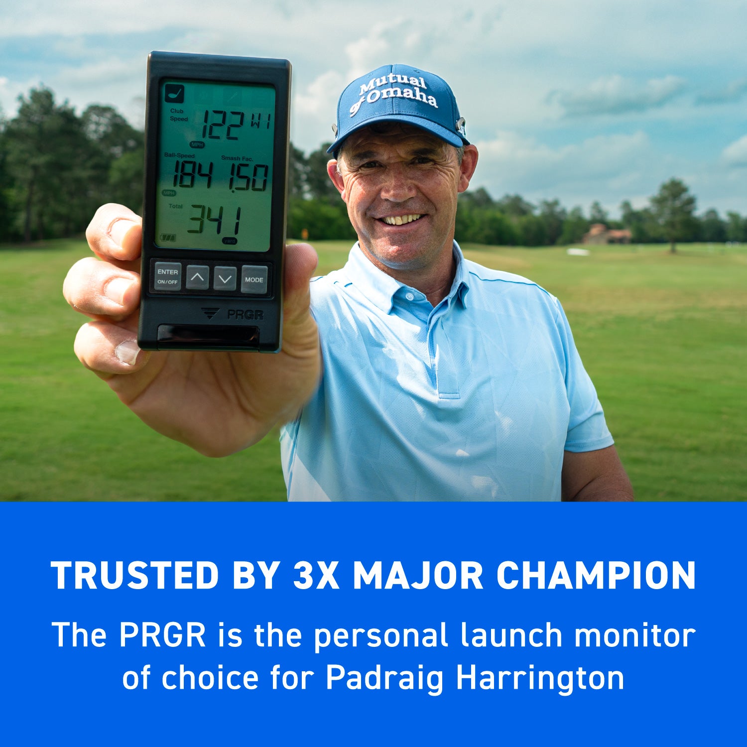 PRGR Launch Monitor | Track Swing Speed & Ball Speed | Under $300
