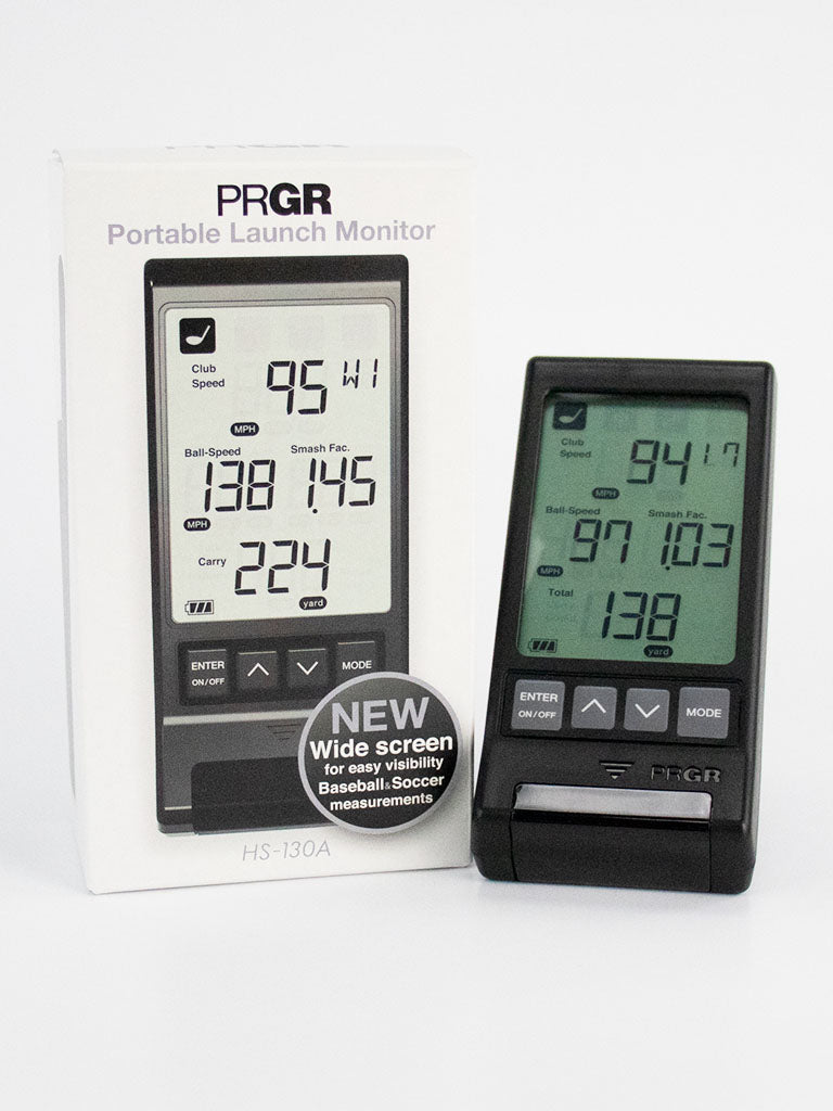 PRGR Portable Launch Monitor (HS130A) – SuperSpeed Golf